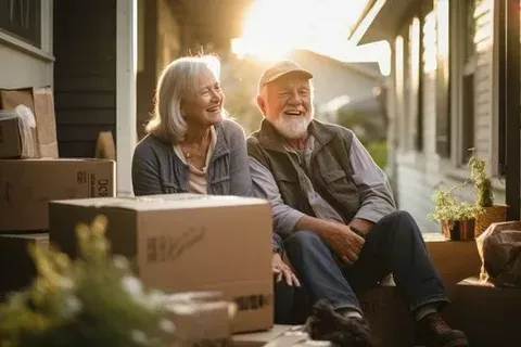 Senior Parents Downsize
